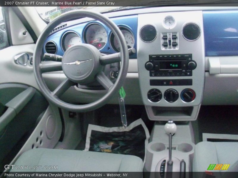 Marine Blue Pearl / Pastel Slate Gray 2007 Chrysler PT Cruiser