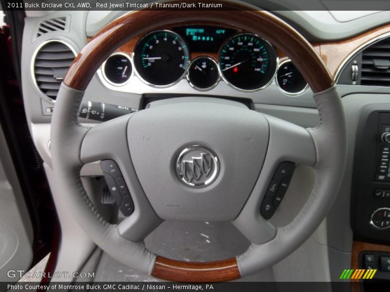  2011 Enclave CXL AWD Steering Wheel