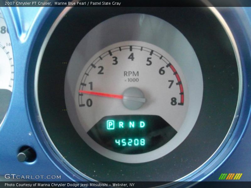 Marine Blue Pearl / Pastel Slate Gray 2007 Chrysler PT Cruiser