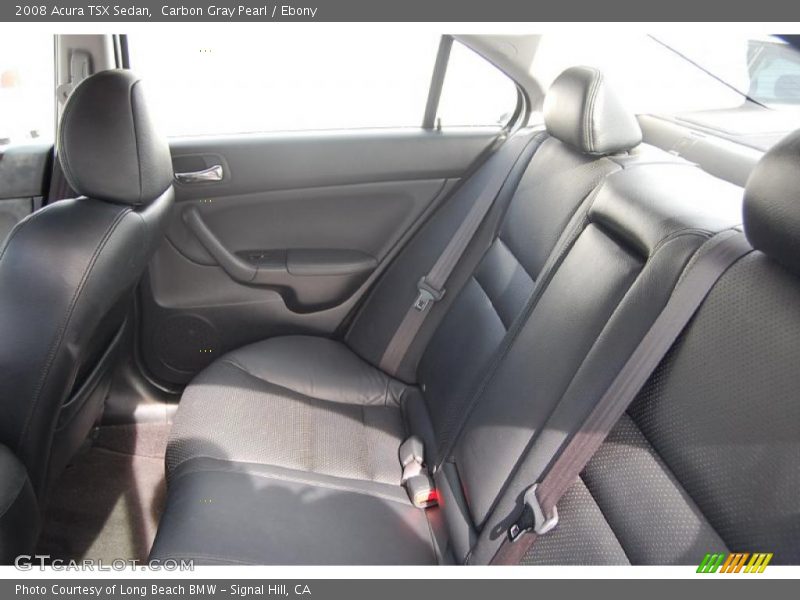 Carbon Gray Pearl / Ebony 2008 Acura TSX Sedan