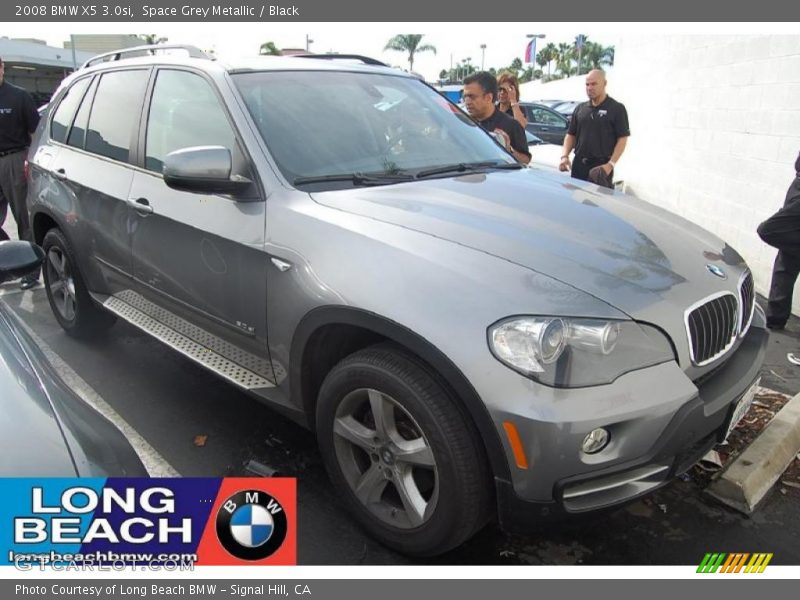 Space Grey Metallic / Black 2008 BMW X5 3.0si