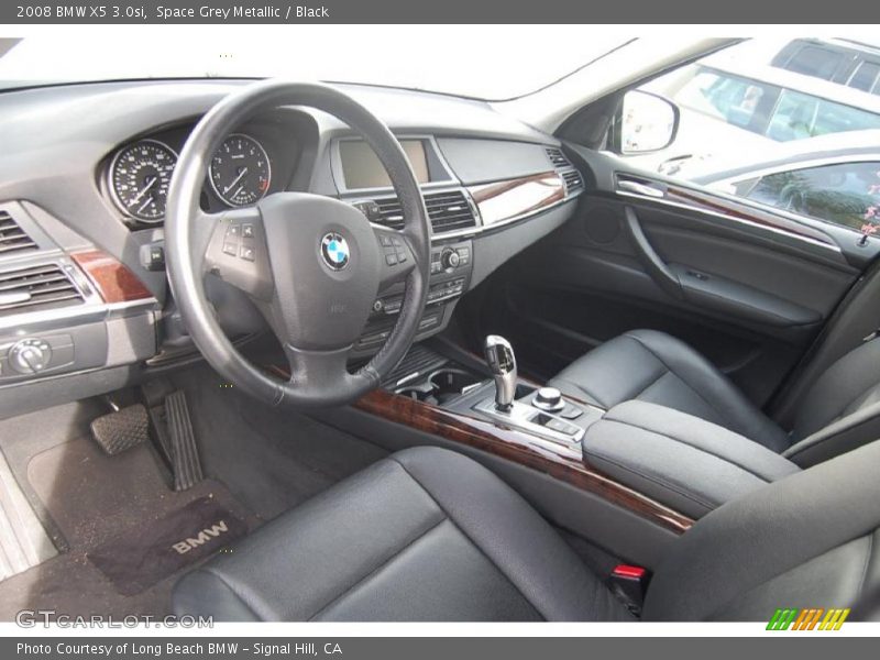 Space Grey Metallic / Black 2008 BMW X5 3.0si