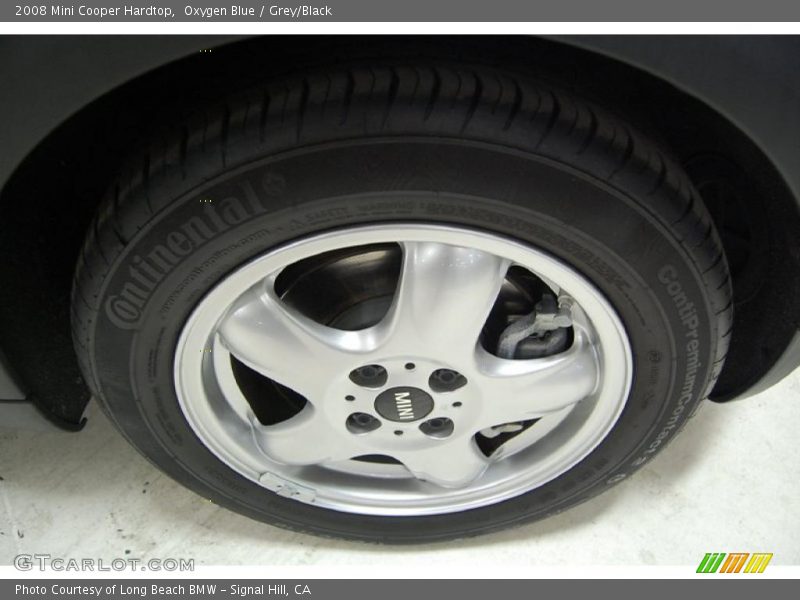 Oxygen Blue / Grey/Black 2008 Mini Cooper Hardtop