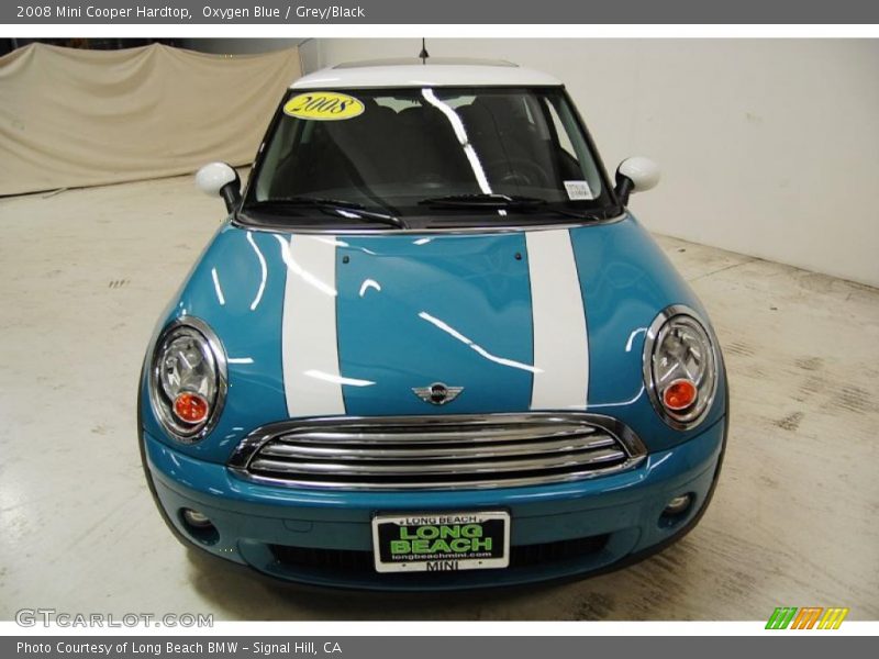 Oxygen Blue / Grey/Black 2008 Mini Cooper Hardtop