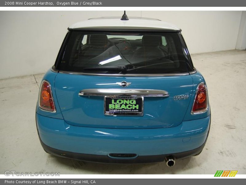 Oxygen Blue / Grey/Black 2008 Mini Cooper Hardtop