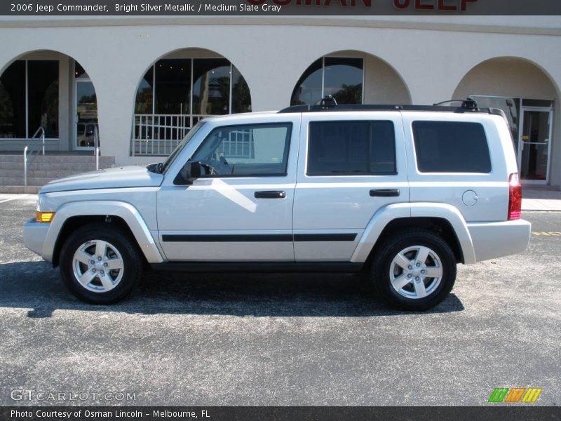 Bright Silver Metallic / Medium Slate Gray 2006 Jeep Commander
