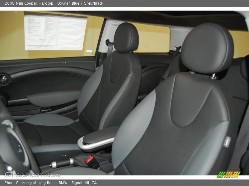 Oxygen Blue / Grey/Black 2008 Mini Cooper Hardtop