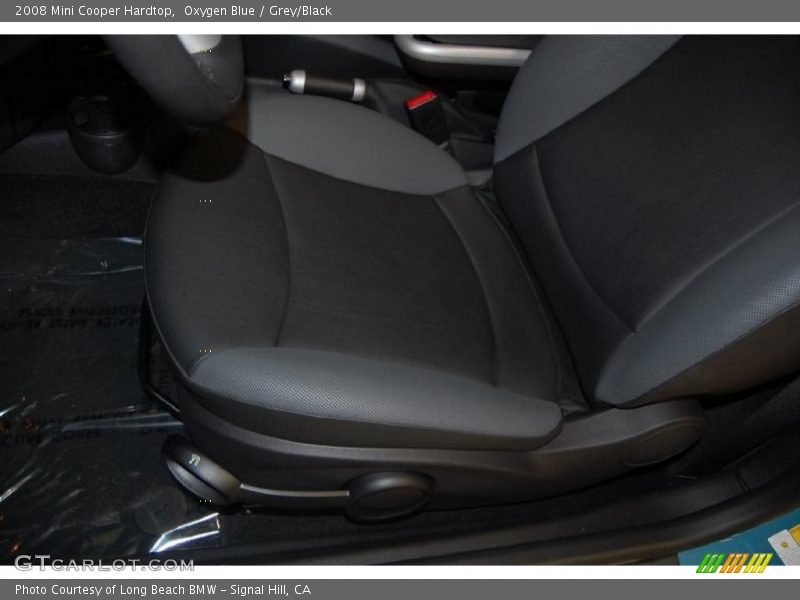 Oxygen Blue / Grey/Black 2008 Mini Cooper Hardtop
