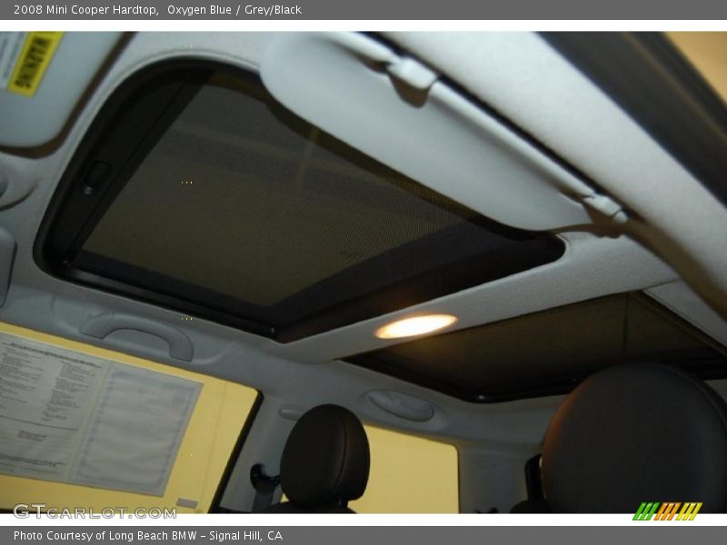 Oxygen Blue / Grey/Black 2008 Mini Cooper Hardtop