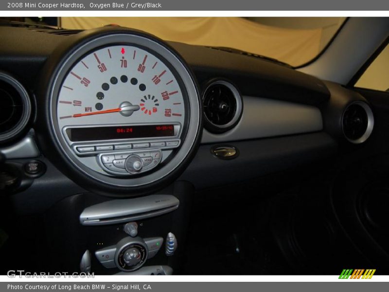 Oxygen Blue / Grey/Black 2008 Mini Cooper Hardtop
