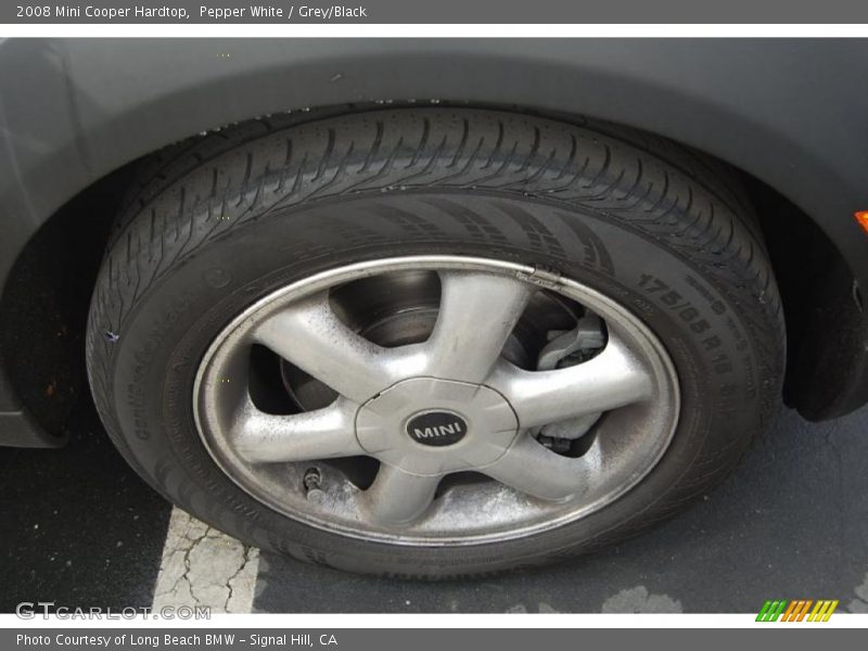 Pepper White / Grey/Black 2008 Mini Cooper Hardtop