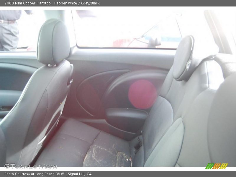 Pepper White / Grey/Black 2008 Mini Cooper Hardtop
