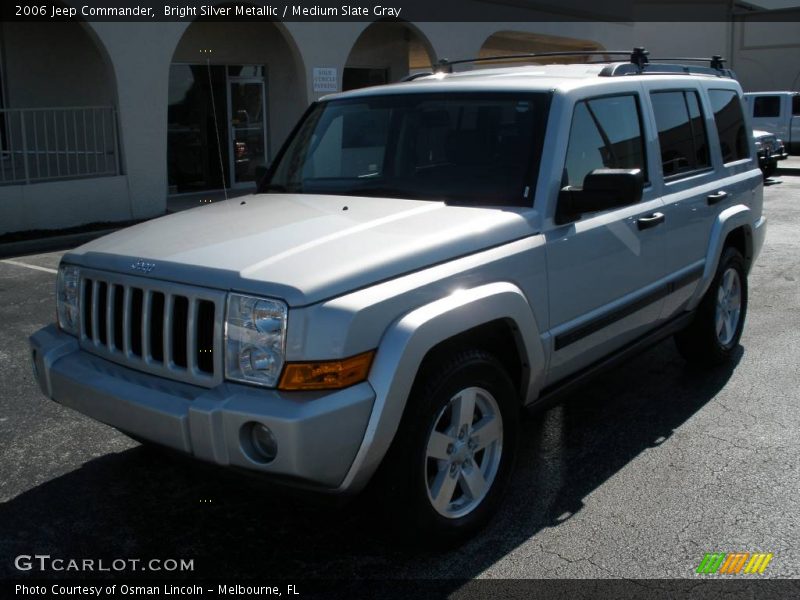 Bright Silver Metallic / Medium Slate Gray 2006 Jeep Commander