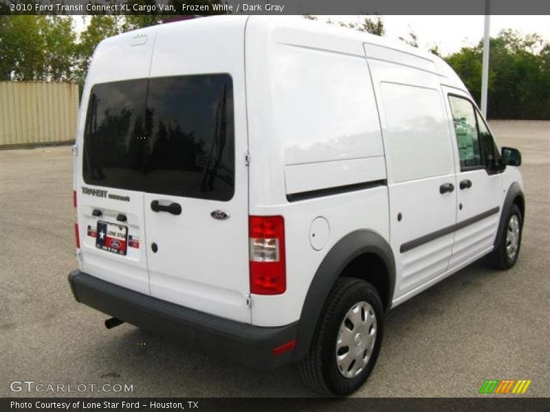 Frozen White / Dark Gray 2010 Ford Transit Connect XL Cargo Van