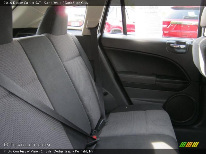 Stone White / Dark Slate Gray 2010 Dodge Caliber SXT