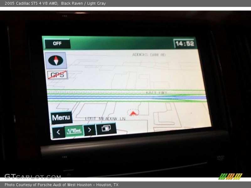 Black Raven / Light Gray 2005 Cadillac STS 4 V8 AWD