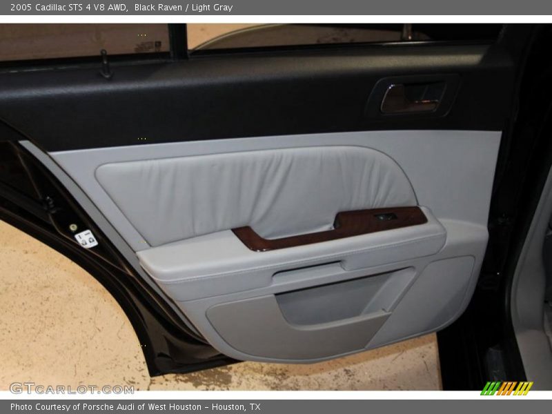 Black Raven / Light Gray 2005 Cadillac STS 4 V8 AWD