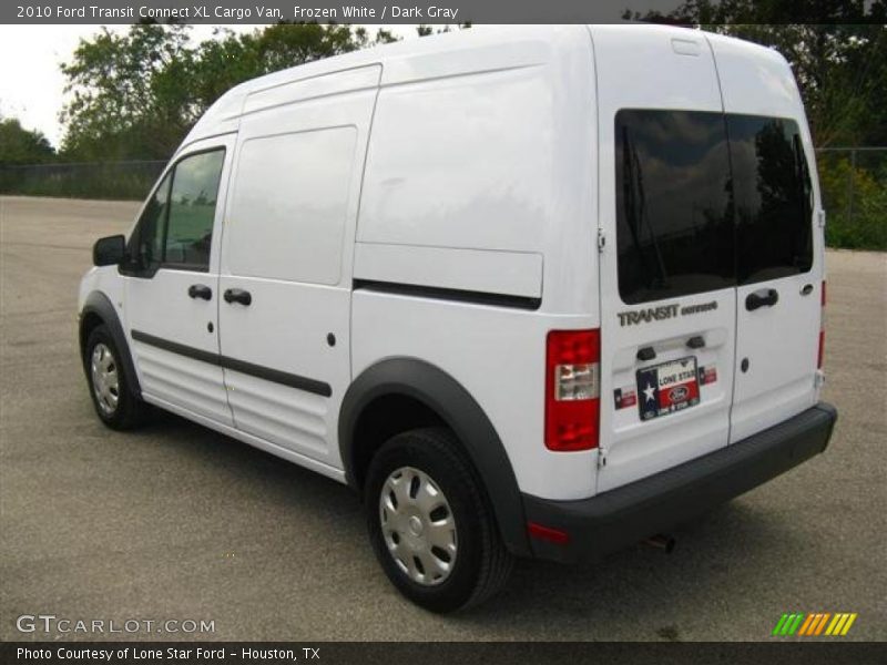 Frozen White / Dark Gray 2010 Ford Transit Connect XL Cargo Van