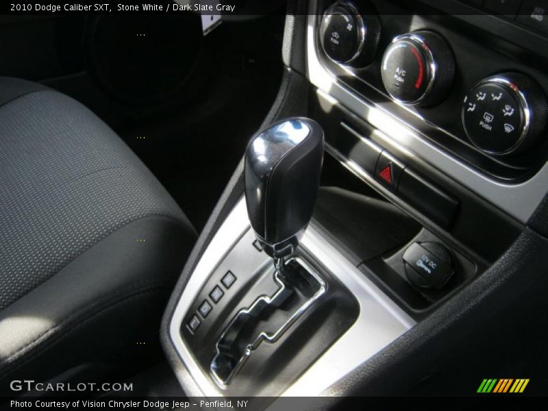 Stone White / Dark Slate Gray 2010 Dodge Caliber SXT