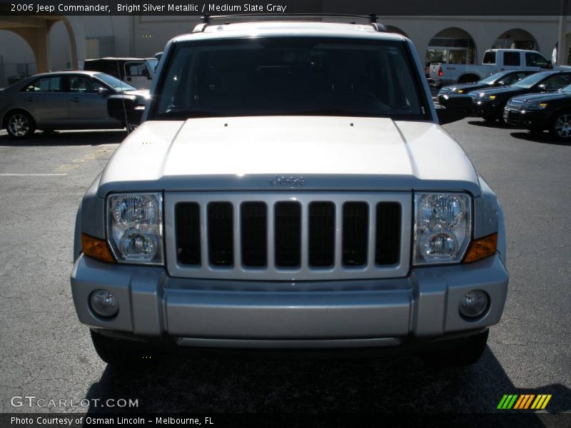 Bright Silver Metallic / Medium Slate Gray 2006 Jeep Commander