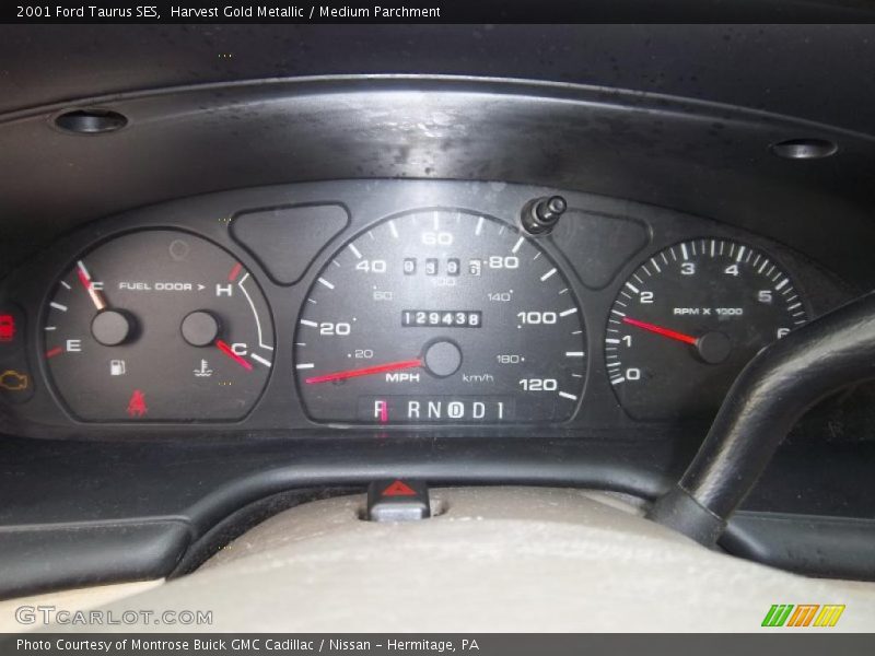  2001 Taurus SES SES Gauges