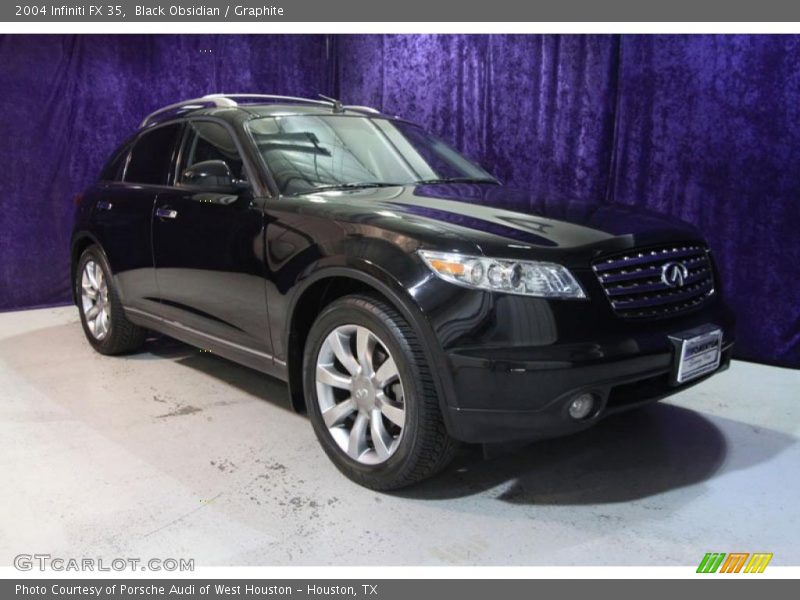 Black Obsidian / Graphite 2004 Infiniti FX 35