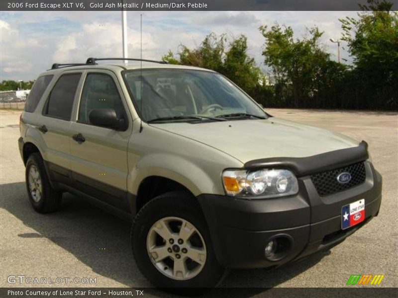 Gold Ash Metallic / Medium/Dark Pebble 2006 Ford Escape XLT V6