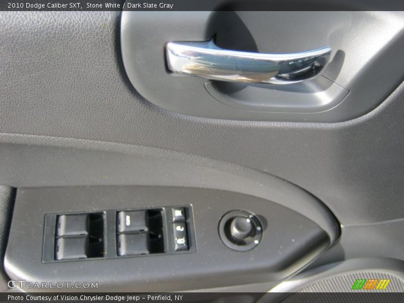 Stone White / Dark Slate Gray 2010 Dodge Caliber SXT
