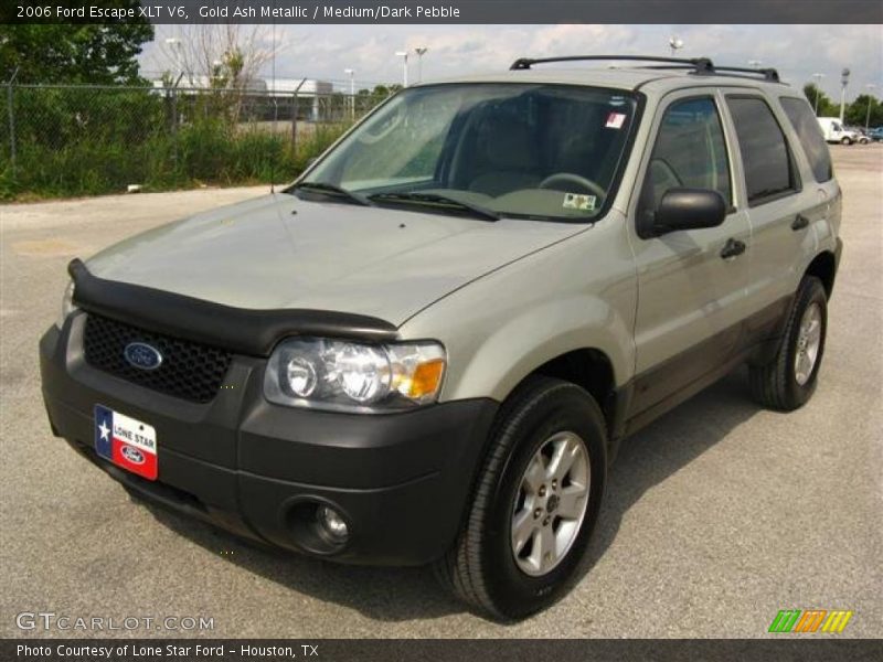 Gold Ash Metallic / Medium/Dark Pebble 2006 Ford Escape XLT V6