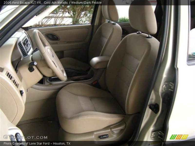 Gold Ash Metallic / Medium/Dark Pebble 2006 Ford Escape XLT V6