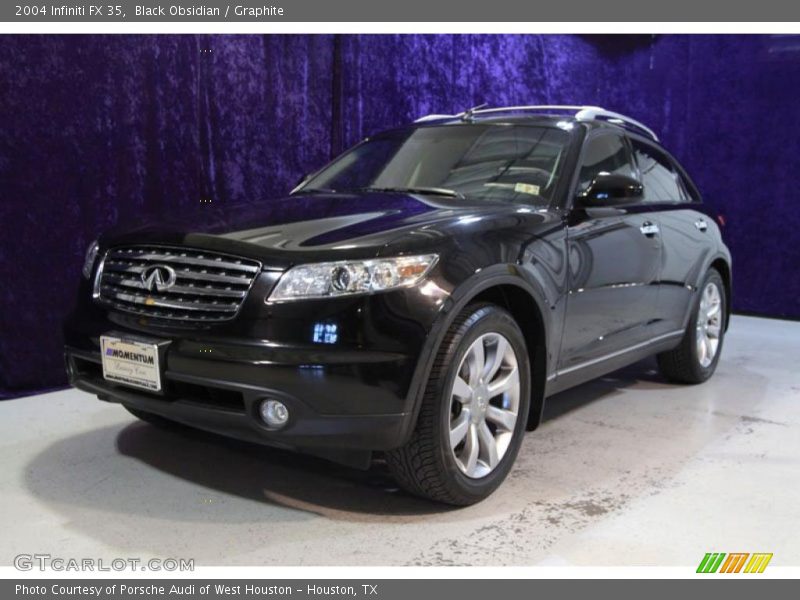Black Obsidian / Graphite 2004 Infiniti FX 35