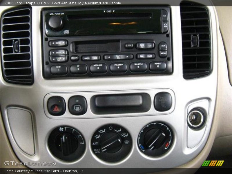 Gold Ash Metallic / Medium/Dark Pebble 2006 Ford Escape XLT V6