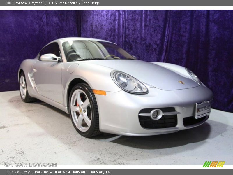 GT Silver Metallic / Sand Beige 2006 Porsche Cayman S