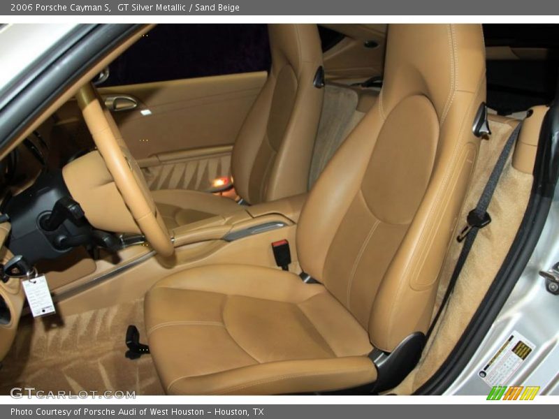 GT Silver Metallic / Sand Beige 2006 Porsche Cayman S