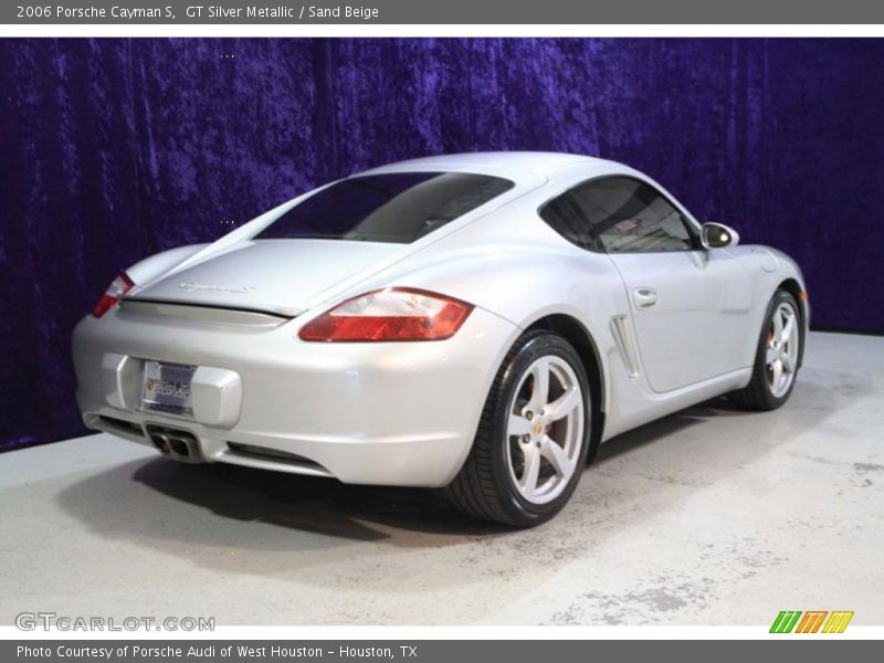 GT Silver Metallic / Sand Beige 2006 Porsche Cayman S