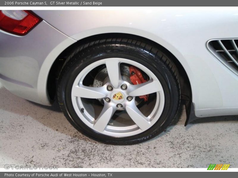 GT Silver Metallic / Sand Beige 2006 Porsche Cayman S