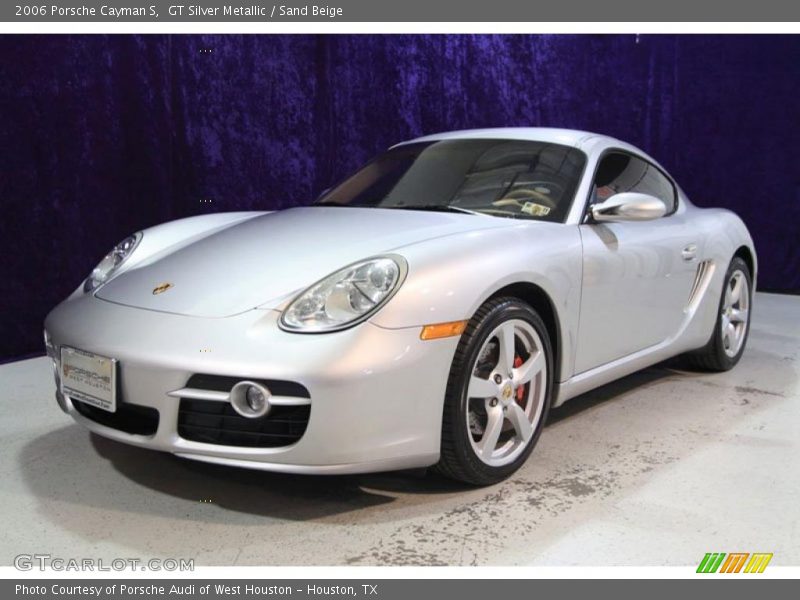 GT Silver Metallic / Sand Beige 2006 Porsche Cayman S