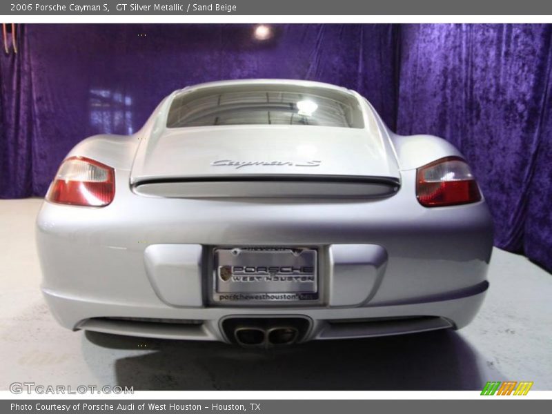 GT Silver Metallic / Sand Beige 2006 Porsche Cayman S