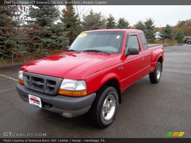 Front 3/4 View of 1998 Ranger XLT Extended Cab 4x4