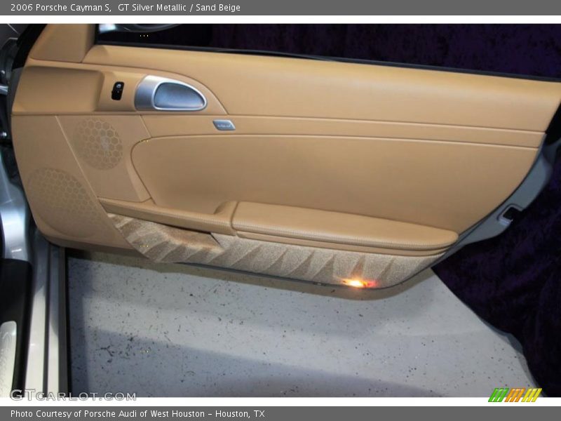 GT Silver Metallic / Sand Beige 2006 Porsche Cayman S