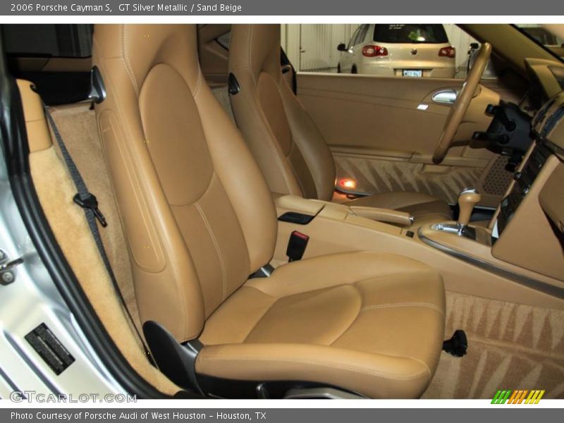 GT Silver Metallic / Sand Beige 2006 Porsche Cayman S