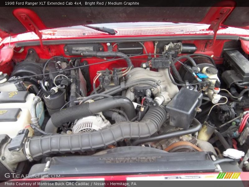  1998 Ranger XLT Extended Cab 4x4 Engine - 3.0 Liter OHV 12-Valve V6