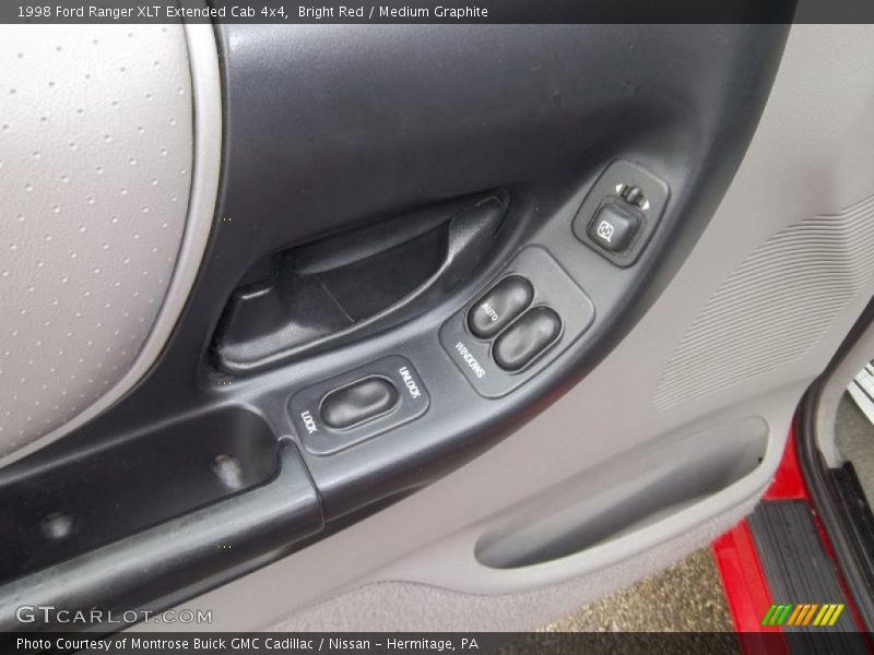 Bright Red / Medium Graphite 1998 Ford Ranger XLT Extended Cab 4x4