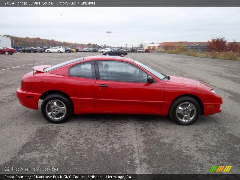 Victory Red / Graphite 2004 Pontiac Sunfire Coupe