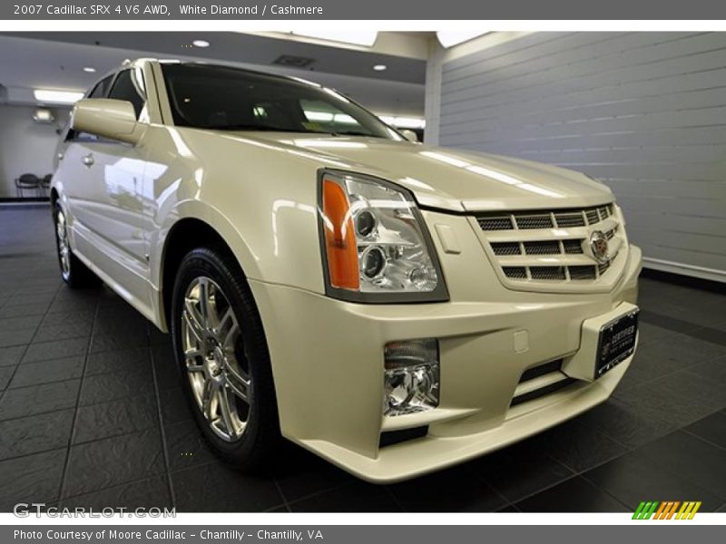 White Diamond / Cashmere 2007 Cadillac SRX 4 V6 AWD