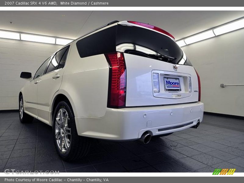 White Diamond / Cashmere 2007 Cadillac SRX 4 V6 AWD