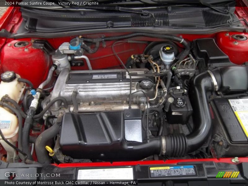  2004 Sunfire Coupe Engine - 2.2L DOHC 16V Ecotec 4 Cylinder