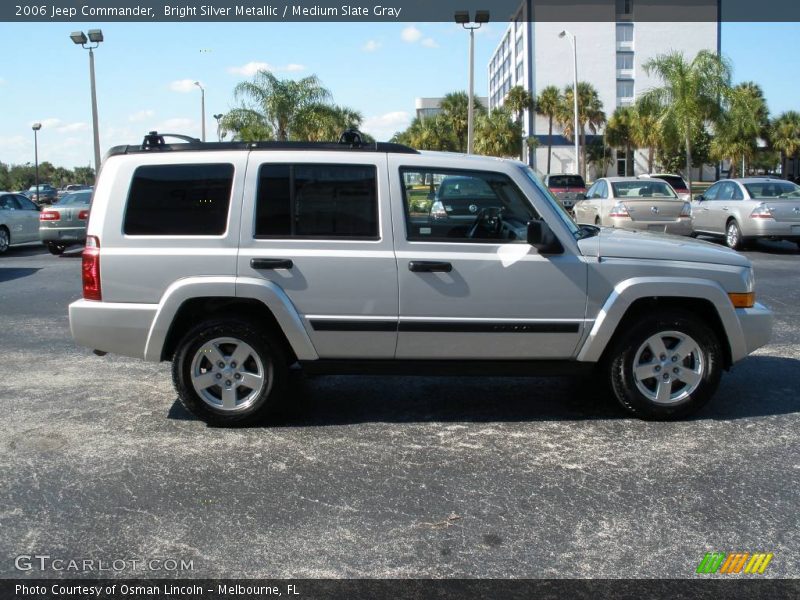Bright Silver Metallic / Medium Slate Gray 2006 Jeep Commander