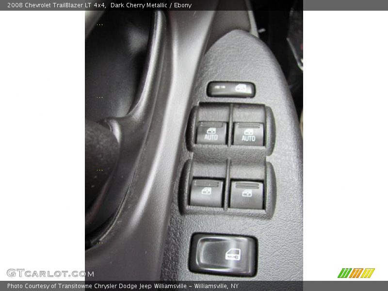 Dark Cherry Metallic / Ebony 2008 Chevrolet TrailBlazer LT 4x4