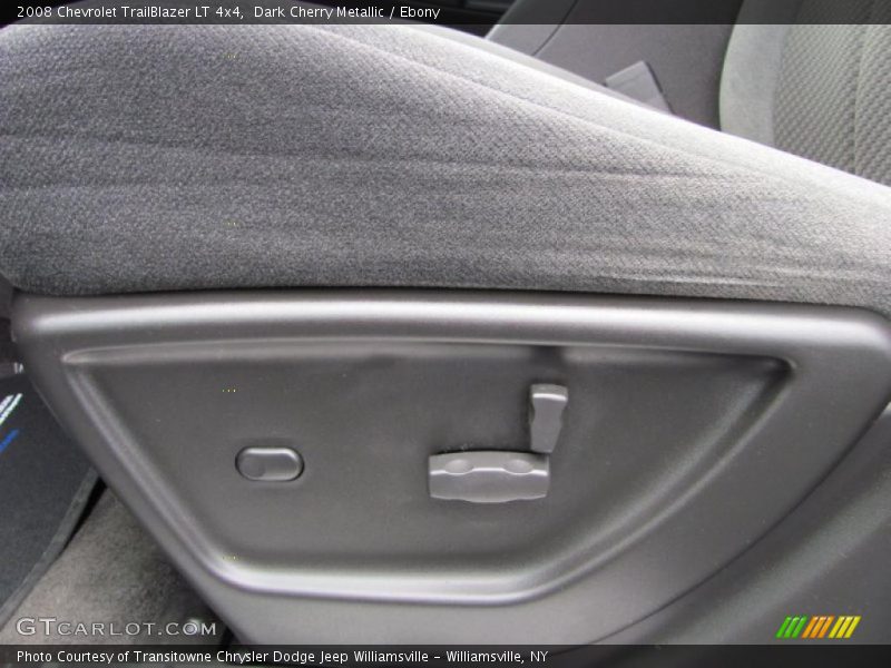 Dark Cherry Metallic / Ebony 2008 Chevrolet TrailBlazer LT 4x4